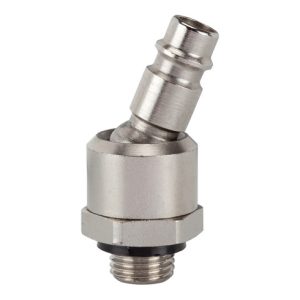 Riegler Nippel für Kupplungen NW 7,2-7,8, MS vern., drehbar, G 1/4 AG Riegler Nippel für Kupplungen NW 7,2-7,8, MS vern., drehbar, G 1/4 AG