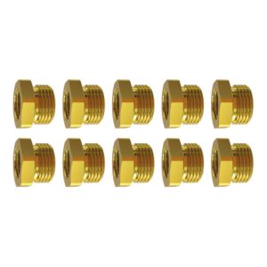 Riegler Reduziernippel-Set, 3/8 – 1/4 Zoll, 10-teilig Riegler Reduziernippel-Set, 3/8 – 1/4 Zoll, 10-teilig