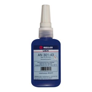 Riegler Lock AN 301-43, anaerober Klebstoff, mittelfest, 50 ml Riegler Lock AN 301-43, anaerober Klebstoff, mittelfest, 50 ml