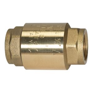 Riegler Rückschlagventil, voller Durchgang, MS, G 3/4, 0,01 – 0,03 bar Riegler Rückschlagventil, voller Durchgang, MS, G 3/4, 0,01 – 0,03 bar