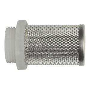 Riegler Saugkorb für Rückschlagv., G 3/8, Edelstahl 1.4301 / Kunststoff Riegler Saugkorb für Rückschlagv., G 3/8, Edelstahl 1.4301 / Kunststoff