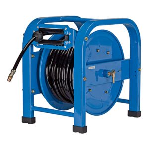 Riegler Schlauchaufroller, mobiler Einsatz, PU-Schlauch Durchmesser 12×8, G 3/8, 50 m Riegler Schlauchaufroller, mobiler Einsatz, PU-Schlauch Durchmesser 12×8, G 3/8, 50 m