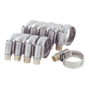 RIEGLER Schlauchklemmen-Set 10-teilig 12-20 mm
