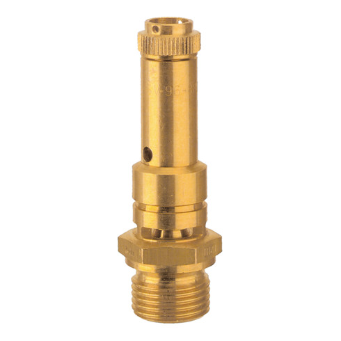 Riegler Sicherheitsventil DN 8, Messing, G 1/4, Ansprechdruck 1,9 bar