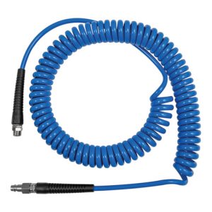 Riegler Spiralschl., Verschraubung, Knickschutz, PU, G 1/4, ø 8×5, 6,0 m, SP8600PU Riegler Spiralschl., Verschraubung, Knickschutz, PU, G 1/4, ø 8×5, 6,0 m, SP8600PU