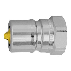 Riegler Stecknippel mit Druckeliminator, Serie B, NW 6,3, G 1/4 IG Riegler Stecknippel mit Druckeliminator, Serie B, NW 6,3, G 1/4 IG