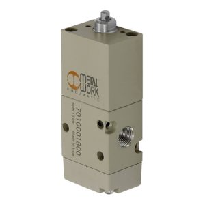 Riegler Stößelventil, 3/2-Wege, monostabil, NC, G 1/8 Riegler Stößelventil, 3/2-Wege, monostabil, NC, G 1/8