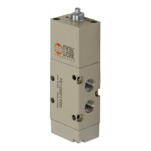 Riegler Stößelventil, 5/2-Wege, monostabil, NC, G 1/8 Riegler Stößelventil, 5/2-Wege, monostabil, NC, G 1/8