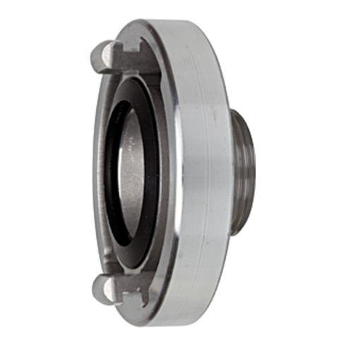 Riegler Storz-Festkupplung, Alu, Storz-Größe 65, KA 81 mm, G 2 1/2 AG