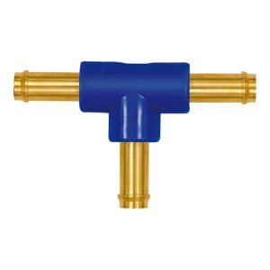 Riegler T-Schlauchverbindungsstutzen, für Schlauch LW 3 mm, Messing/POM Riegler T-Schlauchverbindungsstutzen, für Schlauch LW 3 mm, Messing/POM