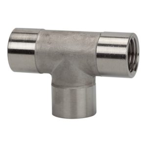 Riegler T-Stück, innen/innen/innen, G 1/2, Edelstahl 1.4404 Riegler T-Stück, innen/innen/innen, G 1/2, Edelstahl 1.4404