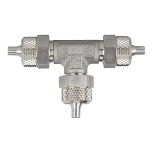 Riegler T-Verbinder, für Schlauch 8/6 mm, Edelstahl 1.4571 Riegler T-Verbinder, für Schlauch 8/6 mm, Edelstahl 1.4571