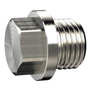 Riegler Verschlussschr., Außensechskant u. Bund, G 2, SW 36, MS vern. Riegler Verschlussschr., Außensechskant u. Bund, G 2, SW 36, MS vern.