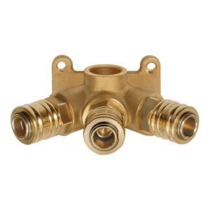 Riegler Verteiler für Wandbefestigung mit Schnellverschlusskuppl. NW 7,2 Riegler Verteiler für Wandbefestigung mit Schnellverschlusskuppl. NW 7,2