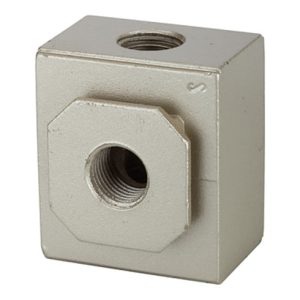 Riegler Verteiler »G«, mit 2 Abgängen, BG 300, G 1/4, PE 0 – 9 bar Riegler Verteiler »G«, mit 2 Abgängen, BG 300, G 1/4, PE 0 – 9 bar