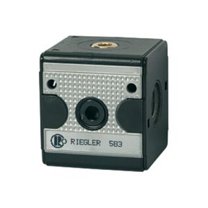 Riegler Verteiler »multifix«, breite Ausführung, BG 1, G 1/4, 4 Abgänge Riegler Verteiler »multifix«, breite Ausführung, BG 1, G 1/4, 4 Abgänge