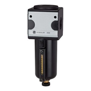 Riegler Vorfilter »multifix«, mit Metallbehälter, 0,3 µm, BG 1, G 1/4 Riegler Vorfilter »multifix«, mit Metallbehälter, 0,3 µm, BG 1, G 1/4