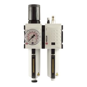 Riegler Wartungseinheit 2-tlg. »FUTURA«, MBeh., BG1, G3/8, 0,5-10 bar, HA