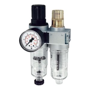 Riegler Wartungseinheit 2-tlg. »multifix-mini«, mit PC-Behälter, G 1/4