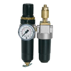 Riegler Wartungseinheit 2-tlg. »Standard-mini« mit Metallbehälter, G 1/4 Riegler Wartungseinheit 2-tlg. »Standard-mini« mit Metallbehälter, G 1/4