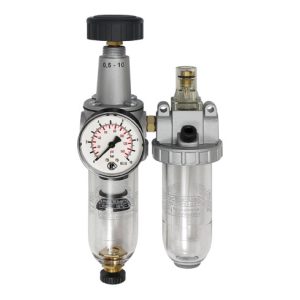 Riegler Wartungseinheit 2-tlg. »Standard«, mit PC-Behälter, BG 3, G 1/2 Riegler Wartungseinheit 2-tlg. »Standard«, mit PC-Behälter, BG 3, G 1/2
