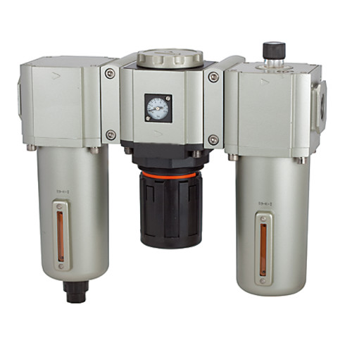 Riegler Wartungseinheit 3-tlg. »G« Metallb., BG 600, G 3/4, 1,5-9 bar, HA