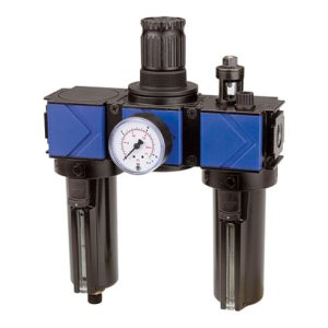 Riegler Wartungseinheit 3-tlg. »variobloc«, Metallbehälter, BG 1, G 3/8 Riegler Wartungseinheit 3-tlg. »variobloc«, Metallbehälter, BG 1, G 3/8