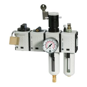 Riegler Wartungsstation SAFETY »FUTURA«, KH-AV-2-tlg.-WE, HA, BG 2, G 1/2 Riegler Wartungsstation SAFETY »FUTURA«, KH-AV-2-tlg.-WE, HA, BG 2, G 1/2