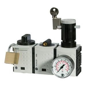 Riegler Wartungsstation SAFETY »FUTURA«, KH-AV-DR, BG 2, G 1/2, 2,5-8 bar Riegler Wartungsstation SAFETY »FUTURA«, KH-AV-DR, BG 2, G 1/2, 2,5-8 bar