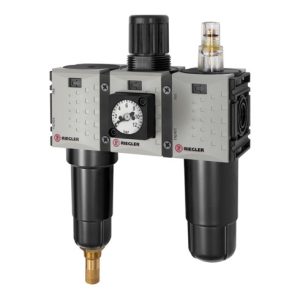 Riegler WE 3-tlg. »FUTURA-mini «, Metallb., Kompaktmano., G 1/4, 0,1-4, VA Riegler WE 3-tlg. »FUTURA-mini «, Metallb., Kompaktmano., G 1/4, 0,1-4, VA