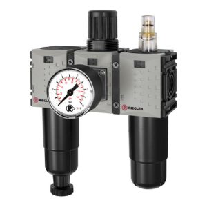 Riegler WE 3-tlg. »FUTURA-mini «, Metallbe., Stand.mano., G1/4, 0,5-10, HA Riegler WE 3-tlg. »FUTURA-mini «, Metallbe., Stand.mano., G1/4, 0,5-10, HA