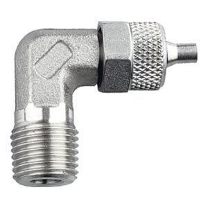 Riegler Winkel-Einschraubverschraubung, R 1/8 a., Schlauch 6/4, ES 1.4571 Riegler Winkel-Einschraubverschraubung, R 1/8 a., Schlauch 6/4, ES 1.4571