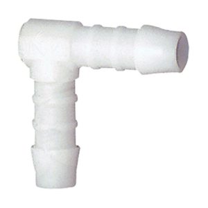 Riegler Winkel-Schlauchverbindungsstutzen, für Schlauch LW 4 mm, POM Riegler Winkel-Schlauchverbindungsstutzen, für Schlauch LW 4 mm, POM