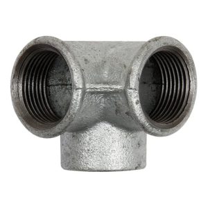 Riegler Winkelverteiler 221, IG/IG/IG, Rp 1, schwarzer Temperguss Riegler Winkelverteiler 221, IG/IG/IG, Rp 1, schwarzer Temperguss