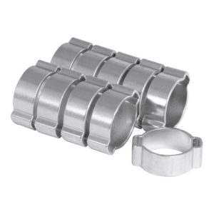 Riegler Zwei-Ohr-Schlauchklemmen Set, 5 – 7 mm, 10-teilig Riegler Zwei-Ohr-Schlauchklemmen Set, 5 – 7 mm, 10-teilig
