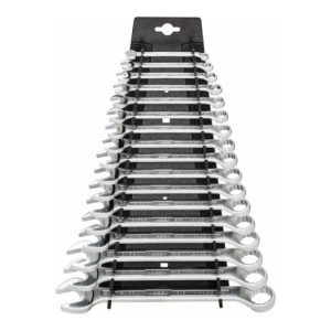 Ringmaulschlüsselsatz 603/17H 17-tlg.SW 6-24mm Form B Spezialstahl HAZET