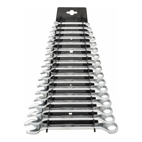 Ringmaulschlüsselsatz 603/17H 17-tlg.SW 6-24mm Form B Spezialstahl HAZET