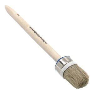 Ringpinsel Gr.14 Borsten-L.66mm 60mm helle Mischb.roh.Holzstiel