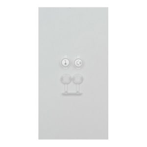 Ritto Tastenknopfsatz Audio TOE, Licht 1231352 Ritto Tastenknopfsatz Audio TOE, Licht 1231352