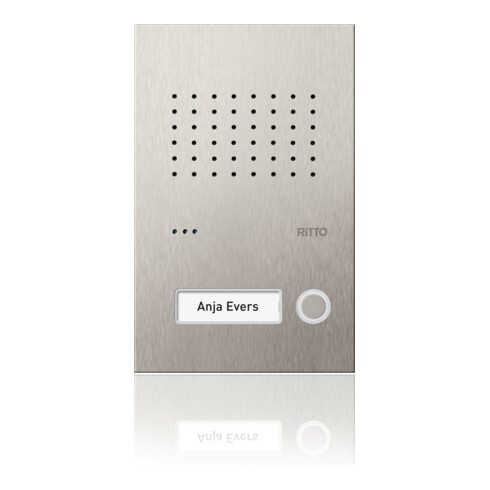 Ritto Türstation Pur Edelstahl Acero Audio, 1WE RGE1810125