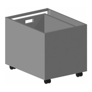 Rocholz Container fahrbar 500x650x525 mm Rocholz Container fahrbar 500x650x525 mm