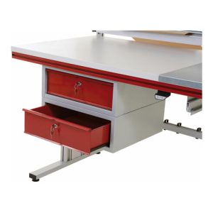 Rocholz Ergänzungs-Hängeschublade SYSTEM FLEX 527x510x200 RAL9006/3003
