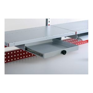 Rocholz Kleinteilfach SYSTEM FLEX ausziehbar für Breite 800 mm RAL9006 Rocholz Kleinteilfach SYSTEM FLEX ausziehbar für Breite 800 mm RAL9006