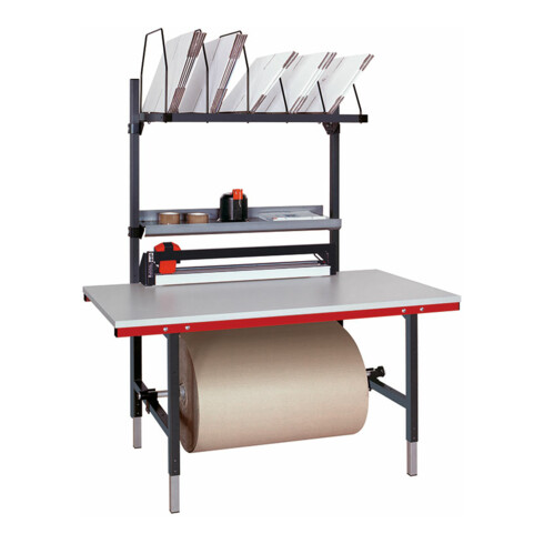 Rocholz Komplettpackplatz SYSTEM 1600 1600x800x690-960 mm mit Schneidvorrichtung