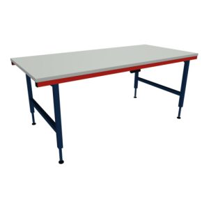 Rocholz Pack- und Arbeitstisch SYSTEM 2000 2000x920x710-960 mm höhenverstellbar durch Motor Rocholz Pack- und Arbeitstisch SYSTEM 2000 2000x920x710-960 mm höhenverstellbar durch Motor
