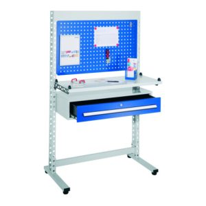 Rocholz QM-Station MODUL 5200 1050x650x1765 mm Metallablage und Schublade für Kleinutensilien Rocholz QM-Station MODUL 5200 1050x650x1765 mm Metallablage und Schublade für Kleinutensilien