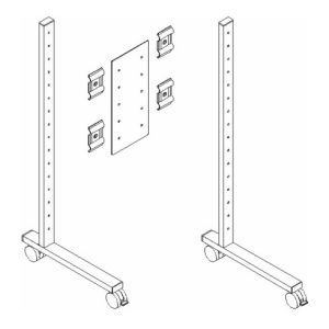 Rocholz Ständer fahrbar MULTI-VARIO ohne Abroller Rocholz Ständer fahrbar MULTI-VARIO ohne Abroller