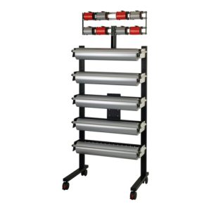 Rocholz Ständer fahrbar MULTI-ZAC mit Abroller Rocholz Ständer fahrbar MULTI-ZAC mit Abroller