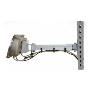 Rocholz SYSTEM FLEX Halter für Waagenanzeige am Einzelgelenkarm 117x325x135 mm aus HR-Profilrohr Rocholz SYSTEM FLEX Halter für Waagenanzeige am Einzelgelenkarm 117x325x135 mm aus HR-Profilrohr
