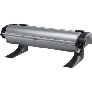 Rocholz Tischabroller Vario 141, B 595 x T 234 x H 205 mm, max. Rollenbreite 500 mm und Rollen-Ø bis 240 mm Rocholz Tischabroller Vario 141, B 595 x T 234 x H 205 mm, max. Rollenbreite 500 mm und Rollen-Ø bis 240 mm